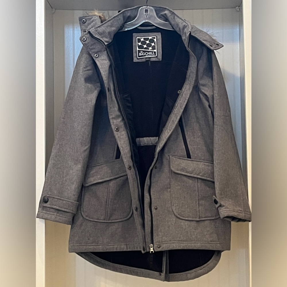 Big Chill Winter Coat | L | Gray - Picture 8 of 12